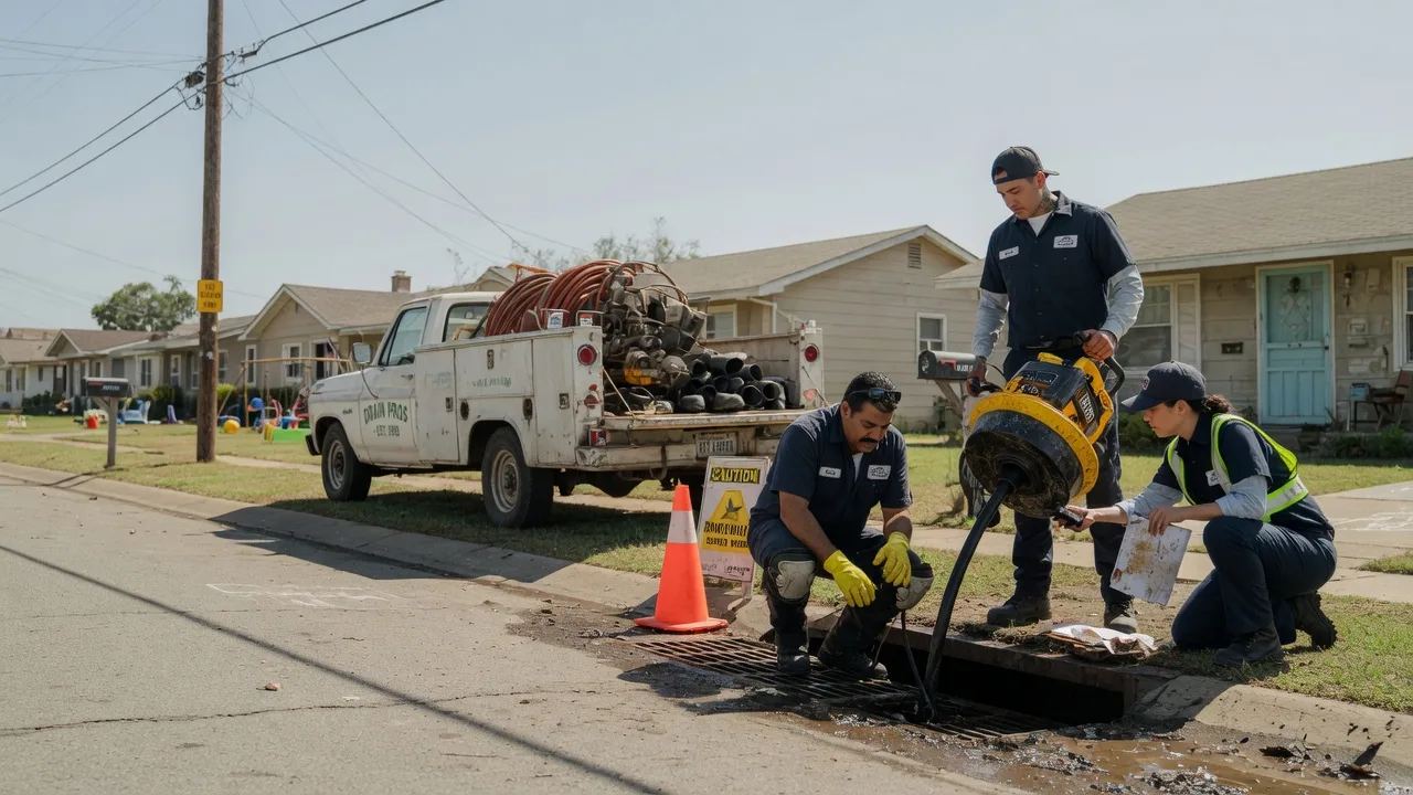 Drain Cleaning in Sunny Side, GA near me